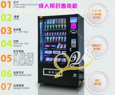 24小時(shí)無人售貨機(jī)銷售與服務(wù) 關(guān)于洛陽地區(qū)情趣用品自動售貨機(jī)聯(lián)系方式的說明